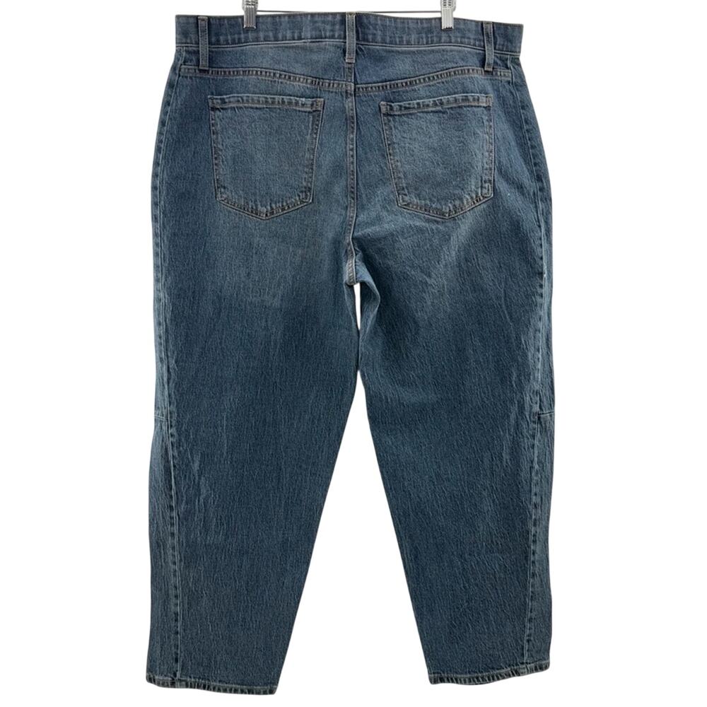 NWT Terra & Sky Plus High Rise Relaxed Fit Barrel Jeans Size 18W - Picture 9 of 14